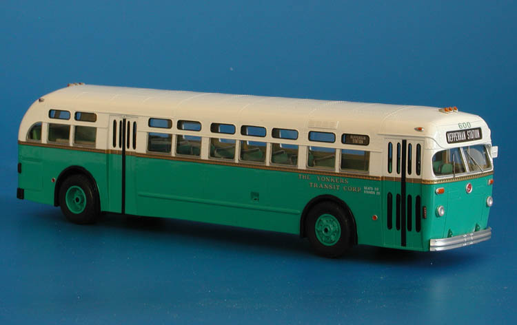 1958 mack c-49 dt (yonkers transit corporation #600) SPTC204.02 Model 1 48